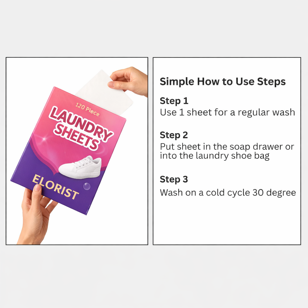 Shoe Detergent (120 strips)